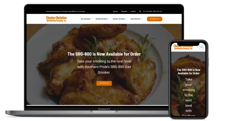 Charles Christian Distributing website