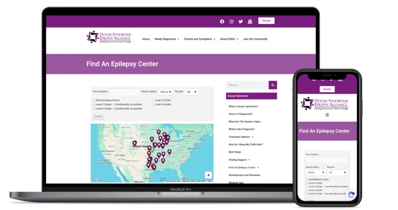 Doose Syndrome Epilepsy Alliance website