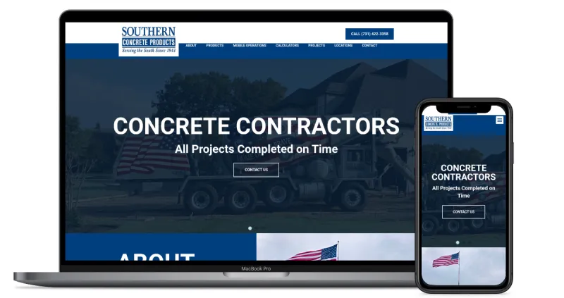 Southern Concrete website