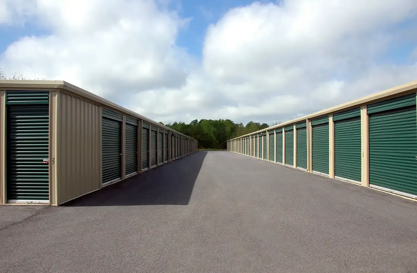 Storage facility exterior