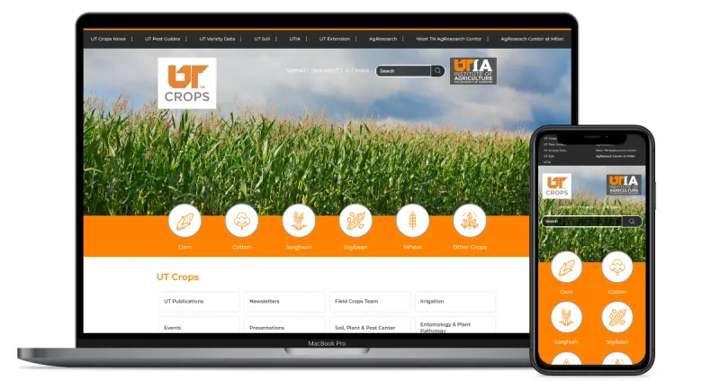 UTcrops.com website