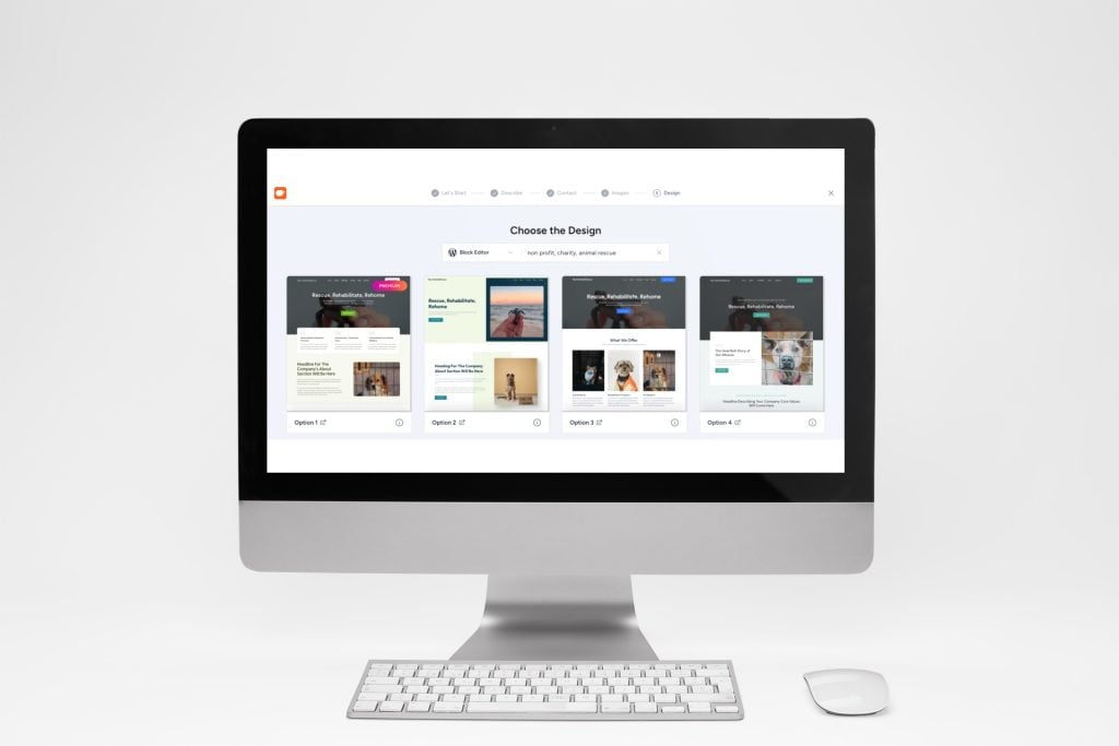 AI Generated Website Mockups using ZipWP